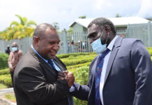 Bougainville Affairs Minister Makiba proposal to Bougainville in PNG Parliament