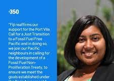 Fiji calls for a Fossil Fuel Non-Proliferation Treaty at the UN Climate Talks in