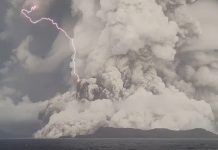 New study shows Tonga’s Hunga eruption produced the most intense lightning ever recorded