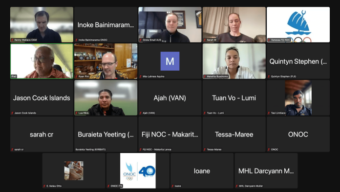 New executives for ONOC’s Athletes’ Commission elected