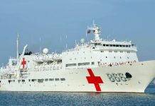 Chinese hospital ship to visit Pacific to boost ‘responsible’ image
