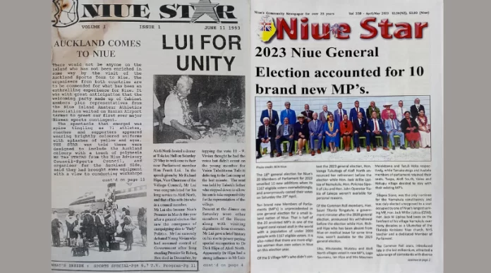 The country’s only newspaper, Niue Star turns 30