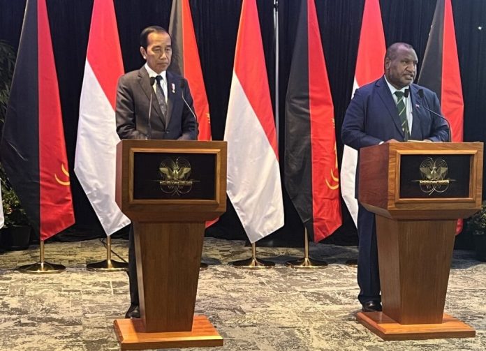 Indonesia President Widodo, PNG PM Marape in talks to strengthen economic relations