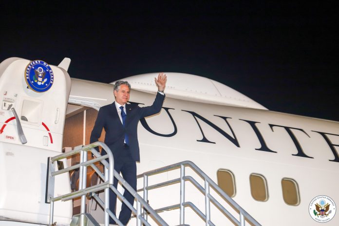 Blinken in Tonga warns of ‘predatory’ Chinese aid