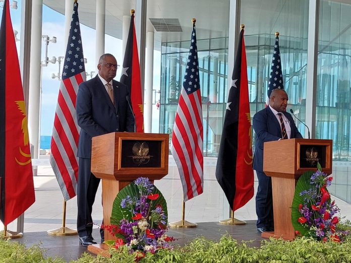 U.S to bolster PNG security