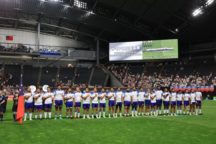 Samoa rock Japan 24-22 as captain Leitch red carded
