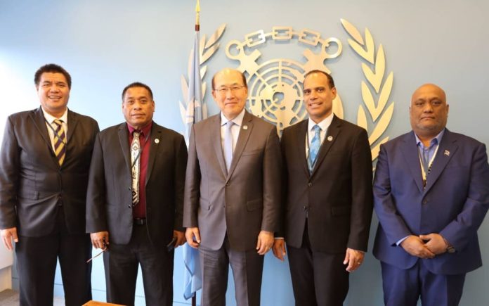 Pacific nations keep shipping fossil-free goal alive in London