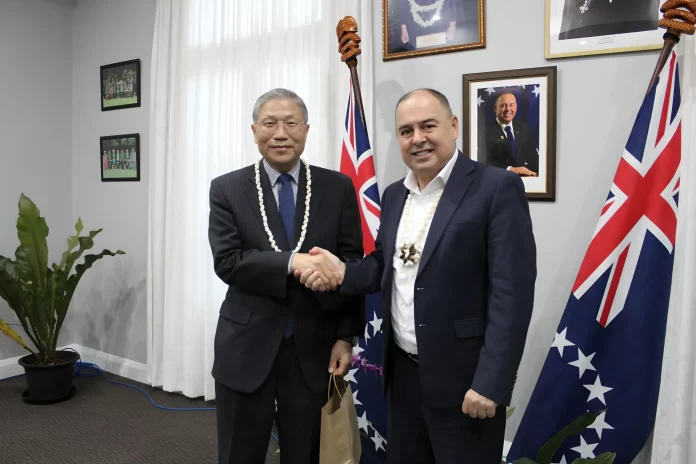 Cook Islands and Republic of Korea discuss ‘forward cooperation’