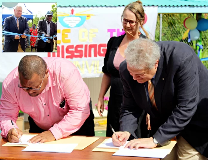 Task of tracing missing people on during the Bougainville crisis starts