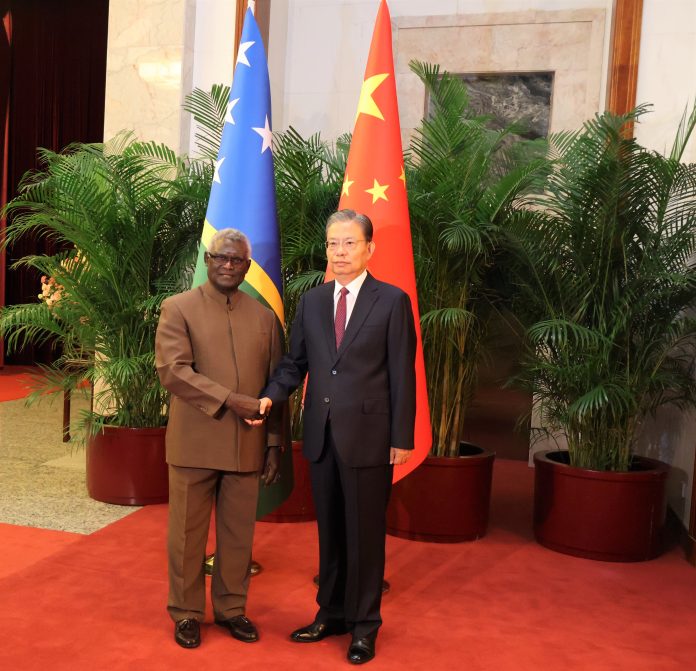 Solomon Islands PM insists China has no strategic interest in Pacific after new police pacts signed