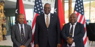 U.S not seeking permanent base in PNG, defence secretary says