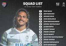 Flying Fijians team named for Pacific Battle