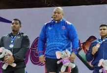 Samoan lifters on a golden journey