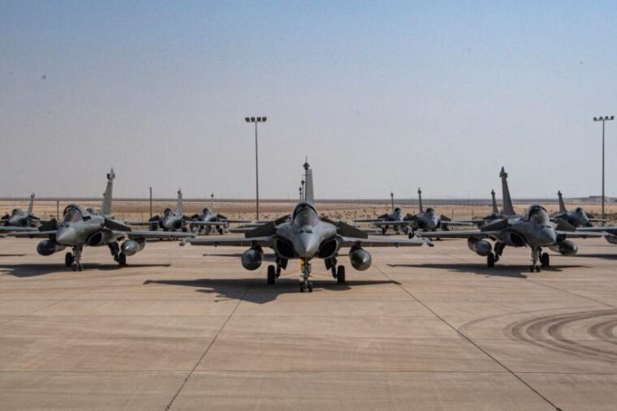 French Rafale jets showcase power projection in the Pacific