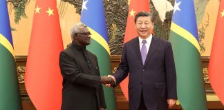 Australia calls on China, Solomon Islands to ‘immediately’ publish new policing deal, as Sogavare praises ‘visionary’ Xi