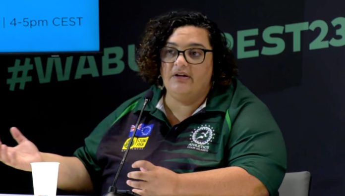 Cook Island among Oceanian athletics on climate change talks and sport