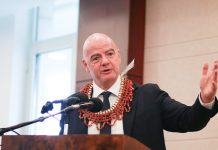 FIFA President Gianni Infantino talks about talent development during visit to the Solomon Islands