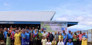 Pacific leaders present historic climate finance plan to island communities