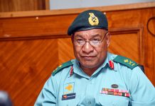 PNGDF Commander Major General Goina suspended, Commodore Philip Polewara Acting chief