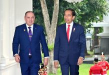 President Jokowi and Cook Islands PM discuss cooperation between Asean and Pacific Islands Forum