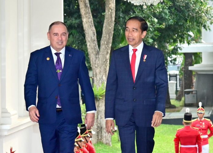 President Jokowi and Cook Islands PM discuss cooperation between Asean and Pacific Islands Forum