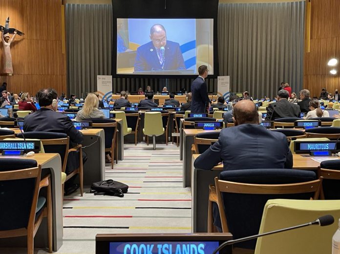 Cook Islands advocate for climate action funding for innovative Pacific-tailored solutions at UNGA