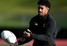 Winger Emoni Narawa ruled out of All Blacks’ campaign with back injury, replacement to be named after opener against France