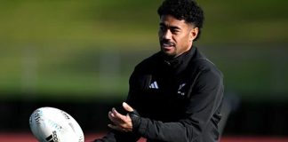 Winger Emoni Narawa ruled out of All Blacks’ campaign with back injury, replacement to be named after opener against France