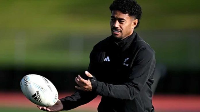 Winger Emoni Narawa ruled out of All Blacks’ campaign with back injury, replacement to be named after opener against France