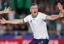 Johnny Sexton becomes Ireland’s record points scorer in victory against Tonga