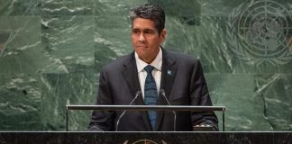PSIDS chair President Whipps calls for effective and durable partnerships and scaled-up climate finance