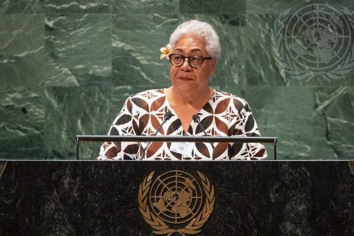 Samoa PM calls on world leaders to leave nationalism behind to achieve SDGs