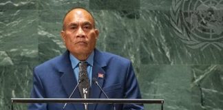 Climate adaptation costs exceed Paris pledge- Kiribati President Maamau told UN General Assembly