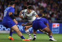 Flying Fijians fly-half Muntz ruled out of the Rugby World Cup