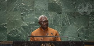 Japan disappointed by Solomon Islands PM Sogavare’s statement at UNGA
