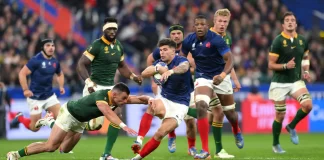 South Africa beat France in seven-try thriller