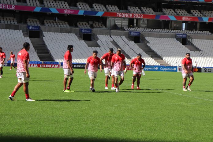 Tonga positive as they prepare for Romania