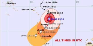 Tropical Cyclone Lola develops into category 5 super storm