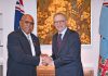 Fiji PM and Australian counterpart hold bilateral talks in Canberra