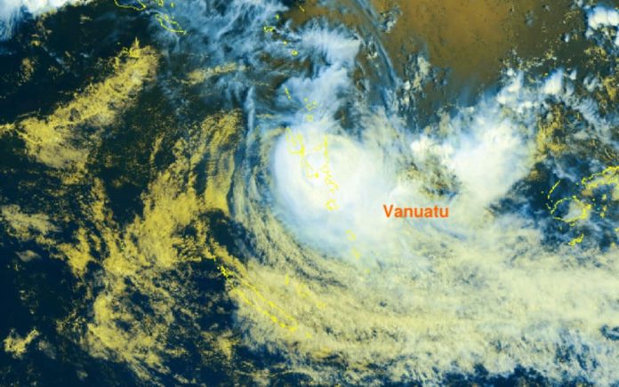 Severe tropical cyclone Lola makes landfall in Vanuatu