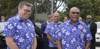 Fijian leader hopes Australian submarines powered by U.S nuclear technology will enhance peace
