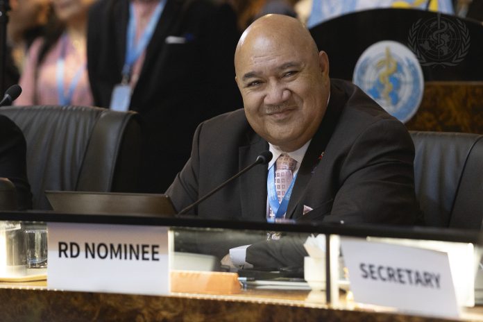 WHO congratulates Tongan Dr Piukala as WHO Western Pacific regional director