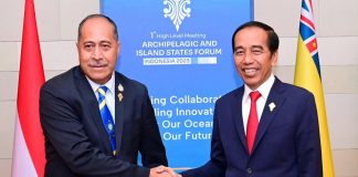 President Jokowi holds bilateral meetings with President of FSM and Premier of Niue
