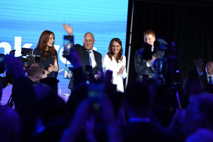 Incoming New Zealand PM Luxon prepares to form coalition government