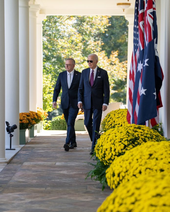 Anthony Albanese Washington visit: ‘We’re a Pacific nation’: Joe Biden’s pledge to Australia on China