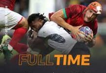 Portugal secure historic win, Fiji reach last eight