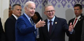 Albanese to urge Joe Biden to ‘step up’ in the Pacific