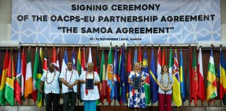 Samoa Agreement: EU and its member states sign new Partnership Agreement with members of ACP