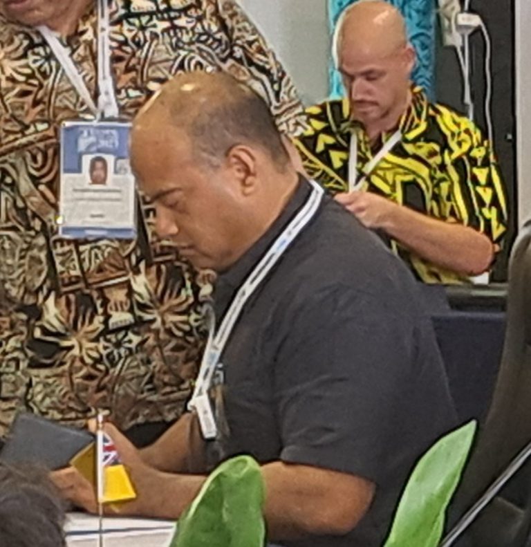 Nauru’s president David Adeang walks out of Forum Leaders meeting PINA