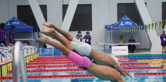 Cook Islands’ Roberts sets new Pacific Games swimming record
